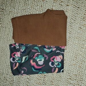 2 Pairs 3T Warmer Leggings